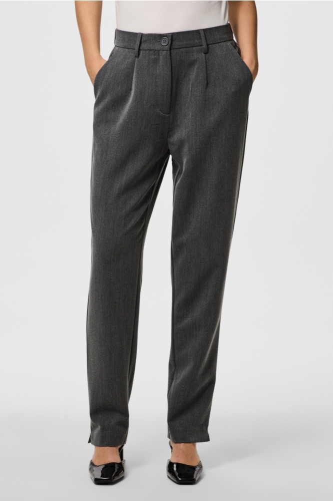 PCKAMIL HW ANKLE PANT NOOS BC 17155334 Dark Grey Melange